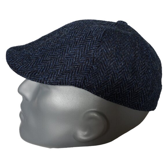 Hartside Harris Tweed® 6-pc Duckbill Cap HS273 - CHOOSE SIZE / COLOR - Picture 6 of 16